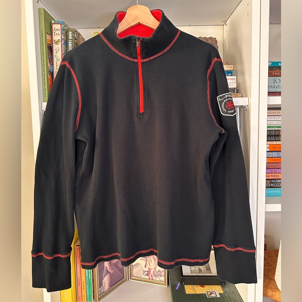 Ralph Lauren Vintage 1/4 Zip Apres Ski.  Size XL